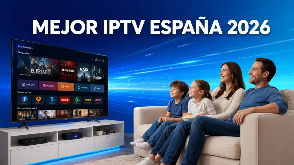 Mejor IPTV España 2026 para ver La Liga y Champions en 4K sin cortes