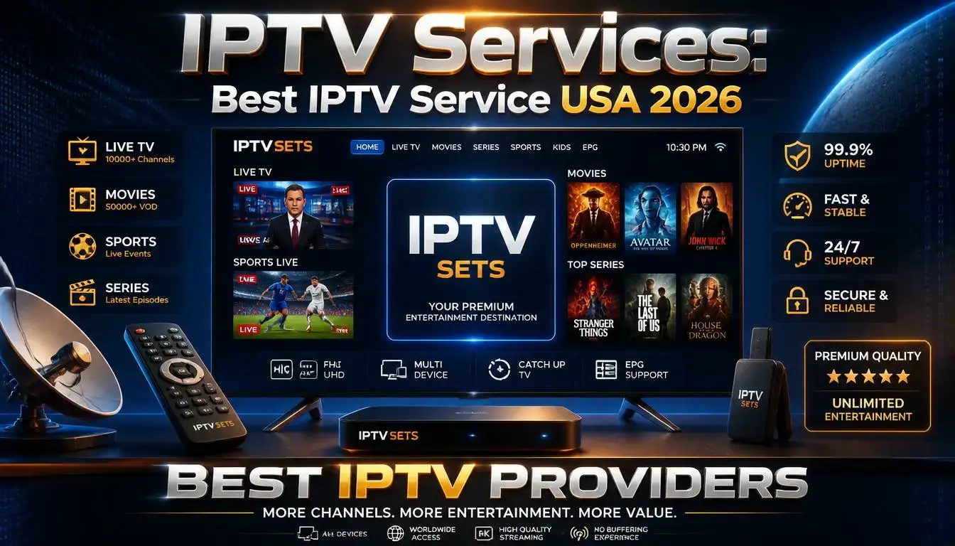 Best IPTV service USA 2026 — top providers tested and ranked for American viewers