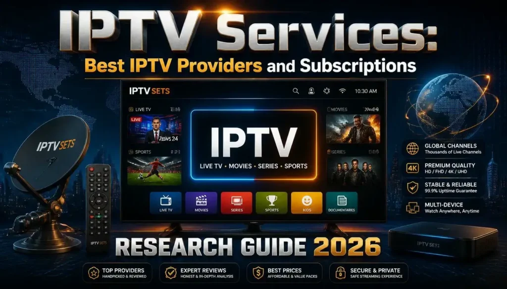 IPTV service explained 2026 — how it works, features, legal providers and best subscription