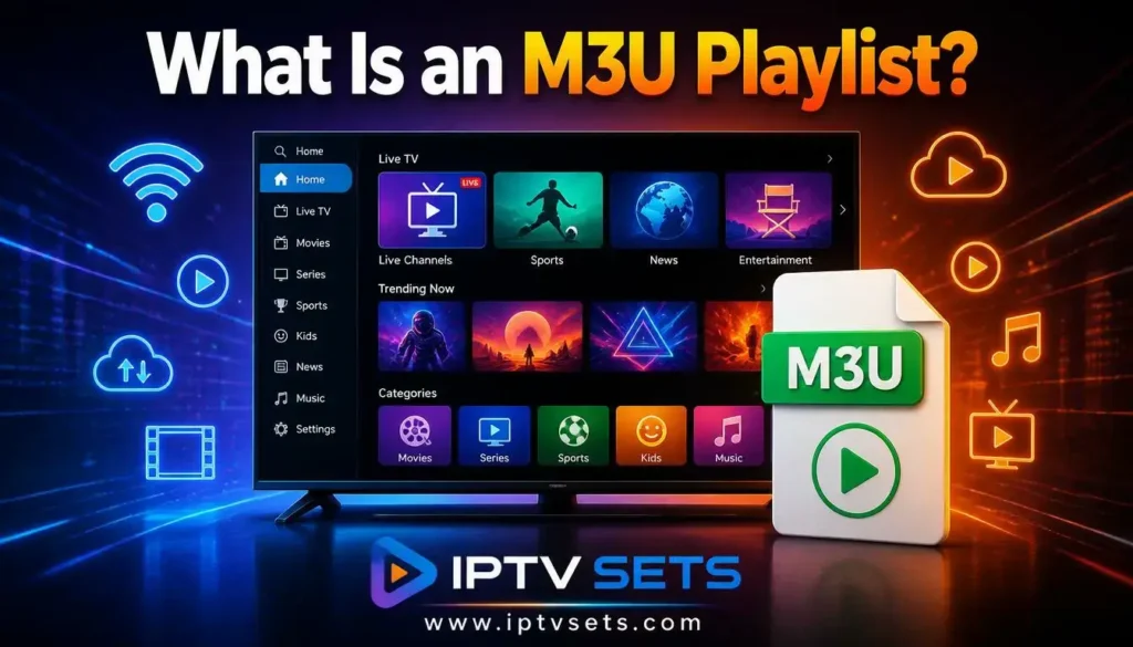 What is M3U — complete guide to M3U IPTV playlists, Xtream Codes and player setup 2026