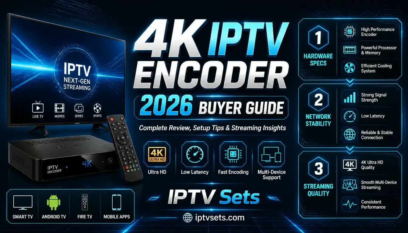 Best IPTV encoder 2026 — top hardware models under $500, $700 and $1000 for HEVC and H.264 streaming